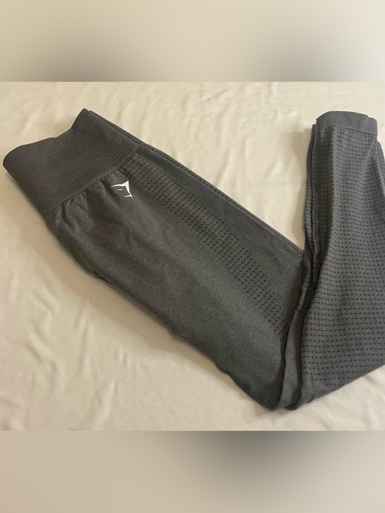 Gymshark Pants - Gymshark Athletic Gray Seamless Full-Length Leggings Women’s Medium Workout